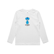 Black and Blue Logo - Kids Longsleeve Tee