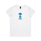 Black and Blue Logo - Womens Maple Tee